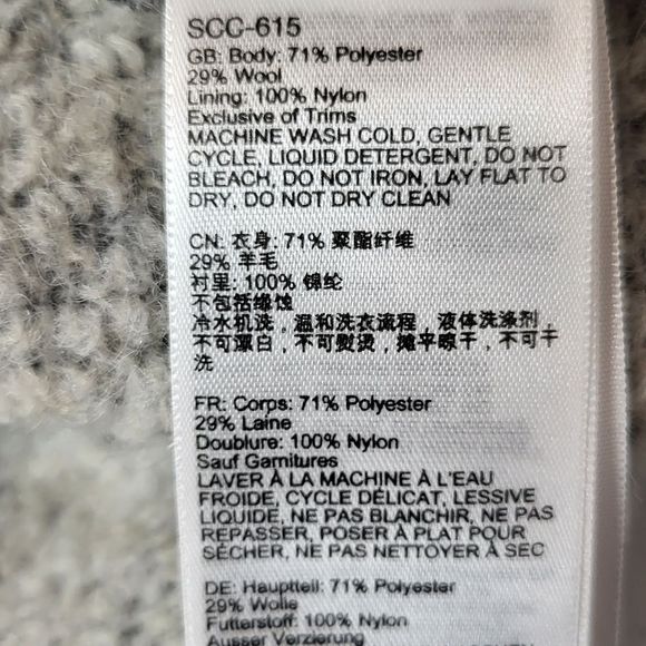 Marmot Men's Wool Blend Sweater / Jacket - Picture 12 of 12